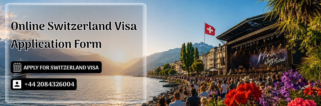Online Switzerland visa application form