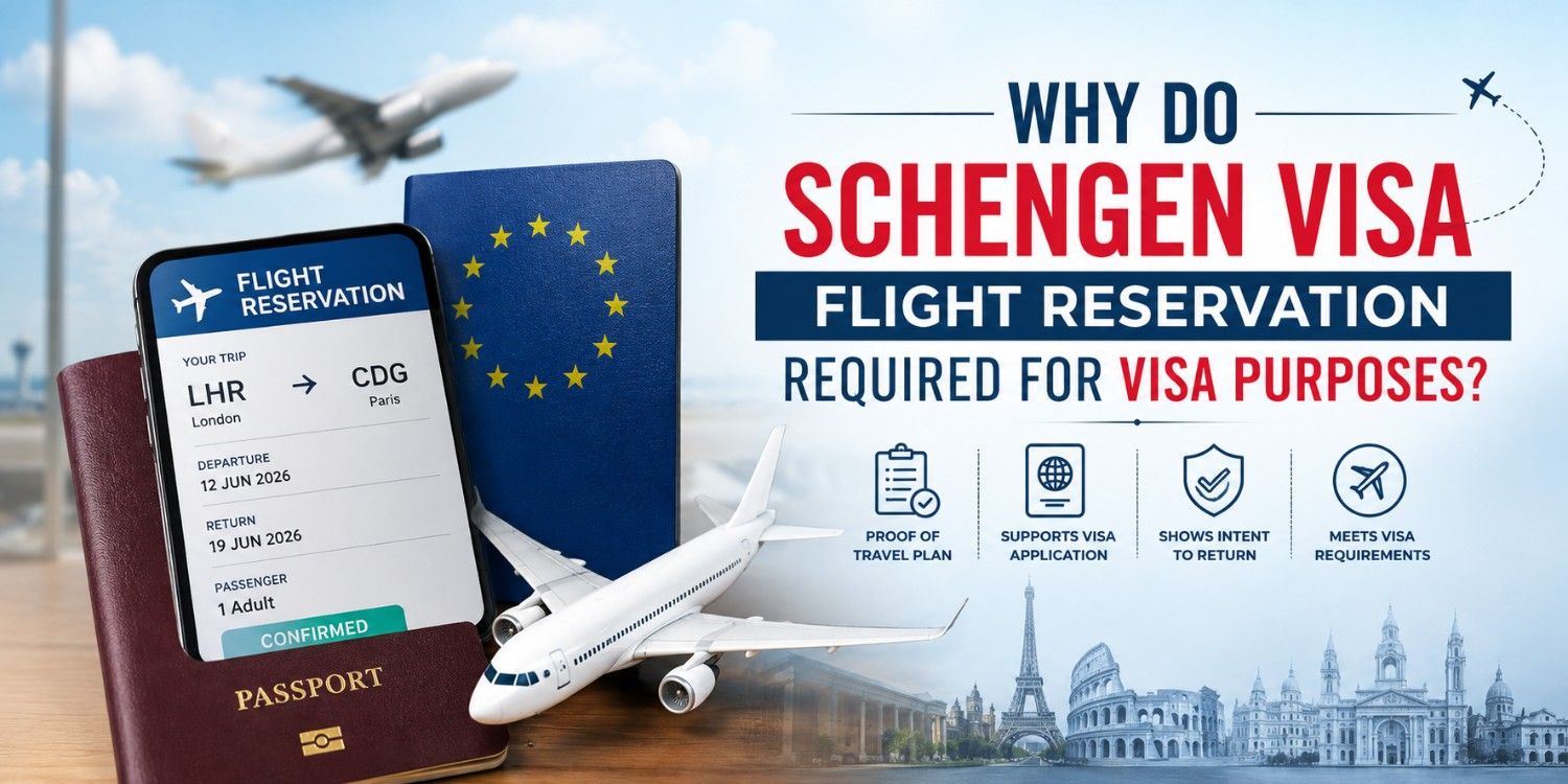 Schengen Visa Flight Reservation